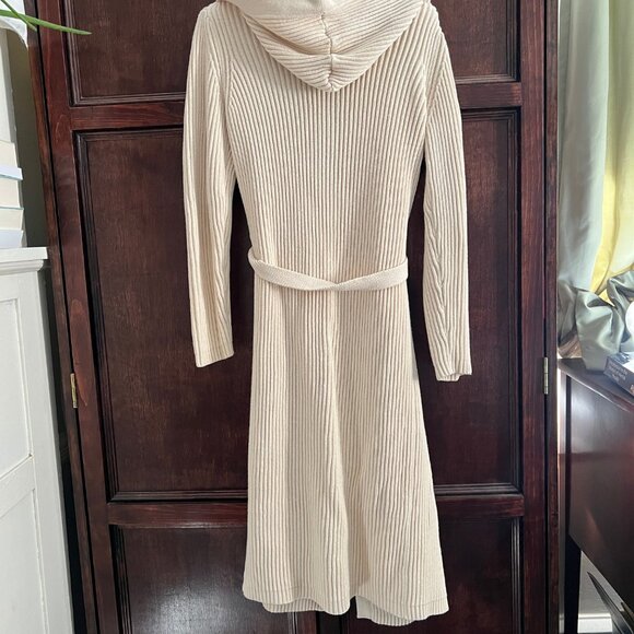 LATE 90'S J CREW COTTON ROBE SIZE PETITE MEDIUM (Small for today's standards) - Picture 2 of 9